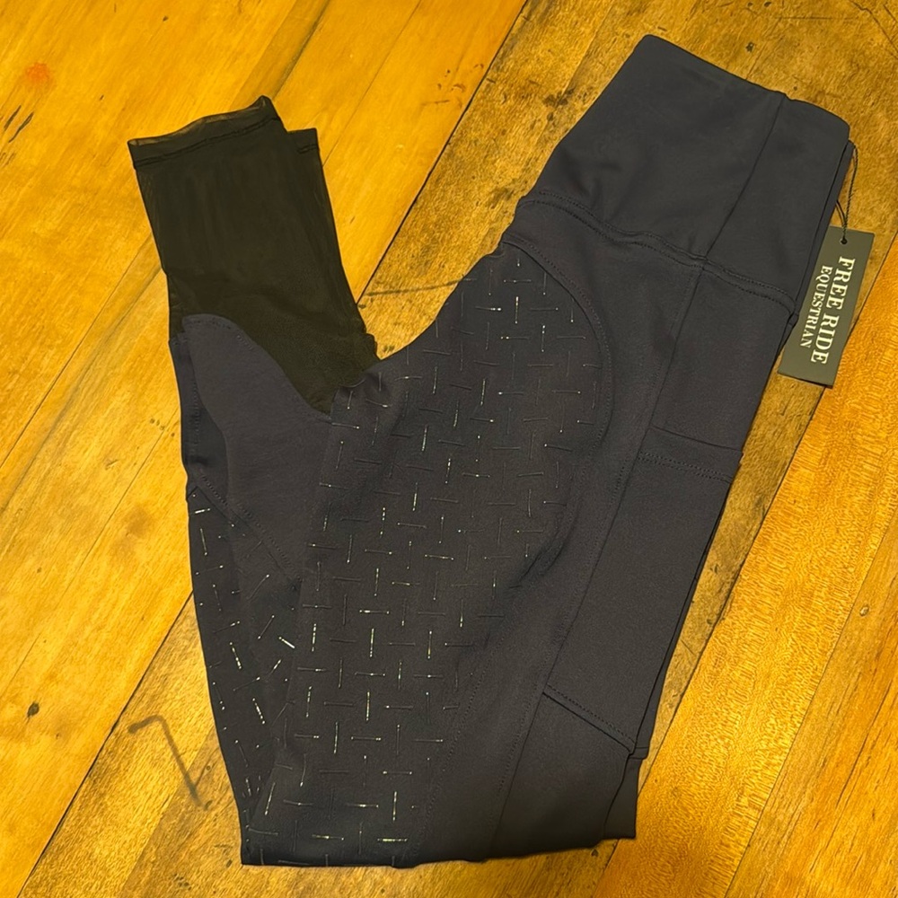 NWT Free Ride Equestrian Define Riding Leggings
